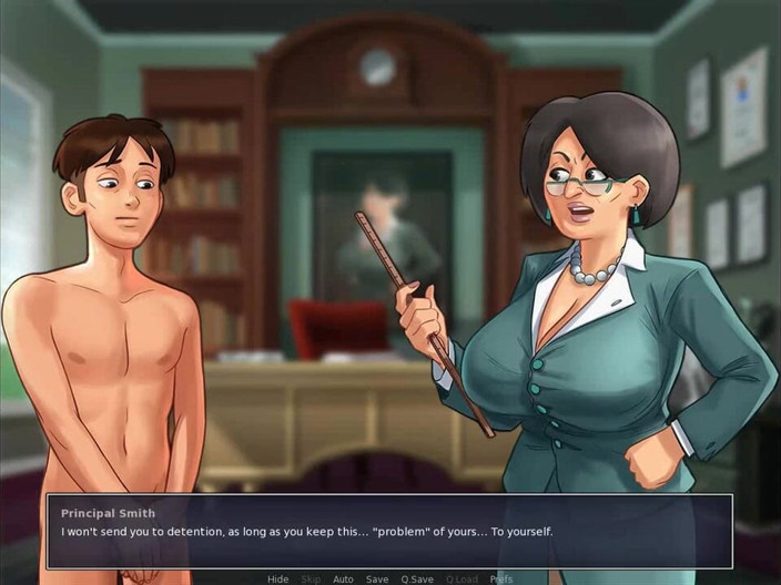 Dirty GamesXxX: SummerTime Saga: парень-студент с огромным хуем, эпизод 9