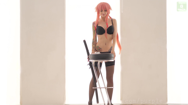 Purple Bitch: A Yuno le gusta el 4k anal. Parte 2