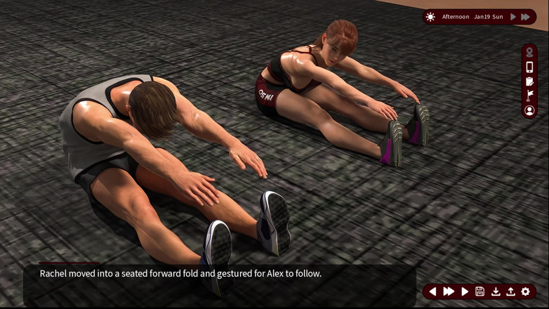 Johannes Gaming: Bisikan Desire 14 Sarah dan Alex Menikmati Masa Mereka Di Gim