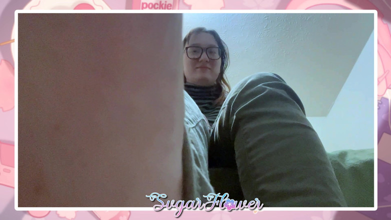 SugarFlower: 第一人称视角：你崇拜并射在我臭脚上