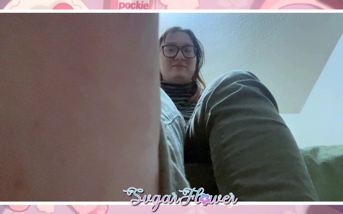 SugarFlower: POV: You Worship and Cum on My Stinky Feet