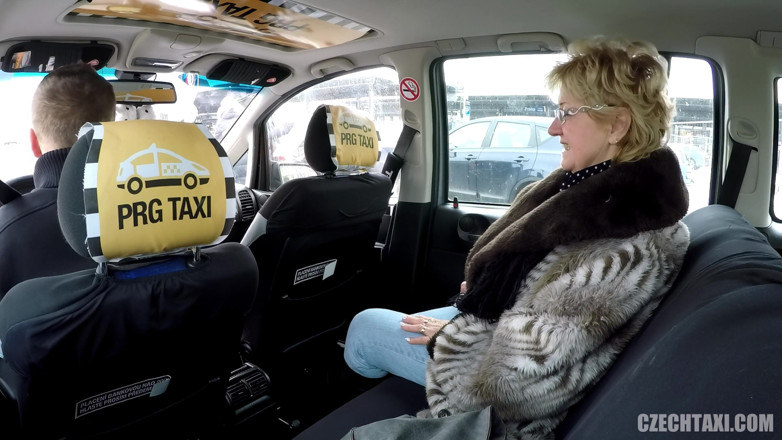 Czech Taxi: Mature Woman Squirts for the First Time