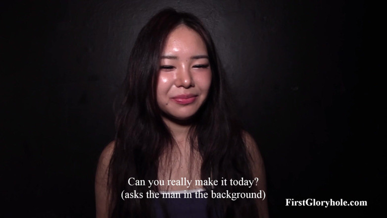 First Gloryhole: Two 18 Year Old Girls - First Taste of Cum