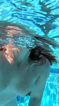 Swimming Fetish - Underwater Swimming Naked