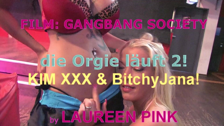 Laureen pink & friends: Gangbang Society 4 - the slutty orgy continues