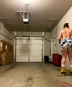 Siri Dahl: Stream spuštěn. Trénink nahoře bez kolečkových bruslí