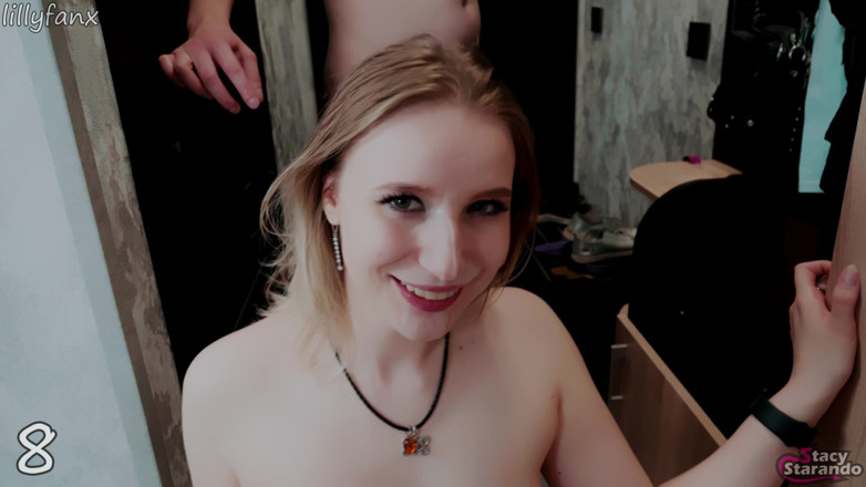Stacy Starando: Gesichtsbesamung, Abspritzen, Zusammenstellung - Massive Ladungen Auf Gesicht Und Zunge! - Vollständiges...