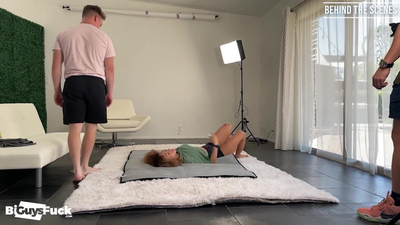 Bi Guys Fuck: Bts Bisexual Shoot Fun Hot Sex!