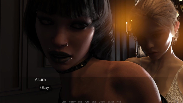 Trans Asura: Děvka Sunny Doomed Me v šatech - ztloustnutí