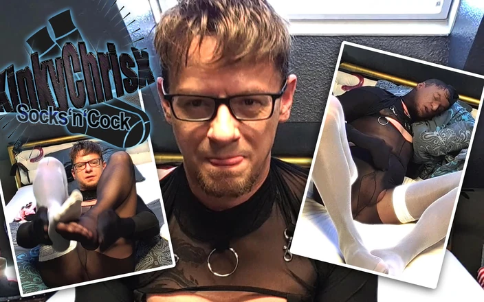 KinkyChrisX: Kinkychrisx - My First Try Nylon Encasement