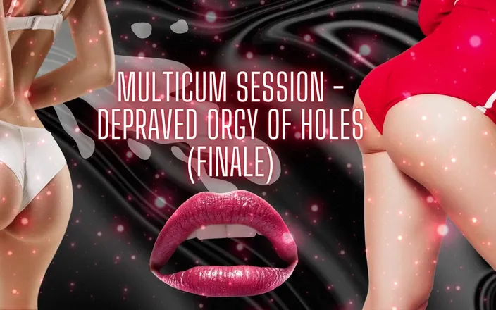 Goddess Misha Goldy: Multicum Session - Depraved Orgy of Holes (finale Cumshot)