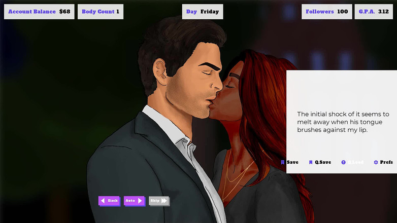 Dirty GamesXxX: Жажда колледжа.: Поцелуй от дези, эпизод 14