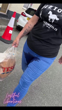 Public Jeans Wetting - Why Hold It When It Feels This Good?