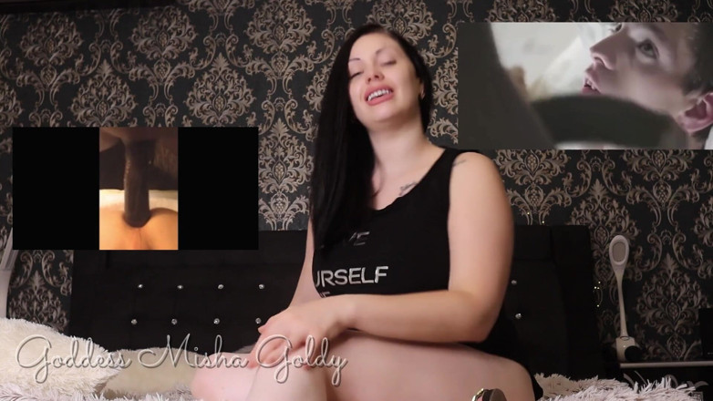 Goddess Misha Goldy: I know you finally want to suck your first BBC!