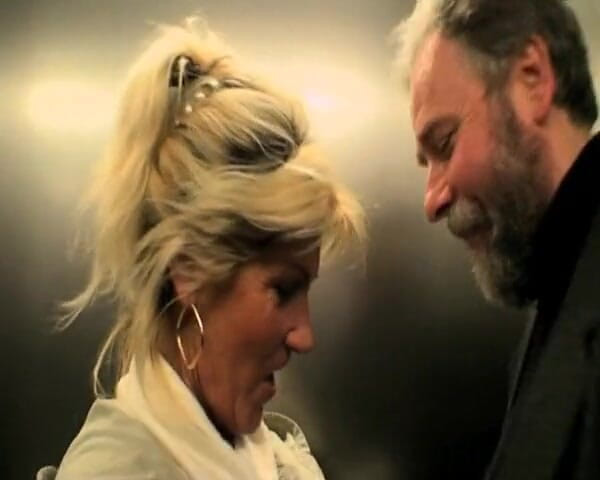 Mature Climax - 100% Mature Videos: Hot Blonde Granny Gets Her Hairy Twat Covered in Cum