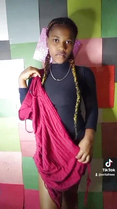 Modelando mi ropa interior favorita