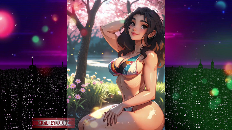 Back Alley Toonz: Digitale diva's 22 Ai elegantie