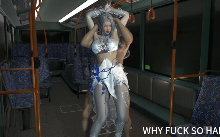 Why fuck so hard: 3D Sexy Asian Cosplay Slut Got Fucked in Public
