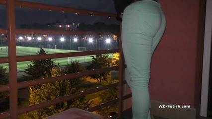 Aqua Pola: Desperation pee on balcony