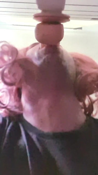 Crossdresser Pina Dildo Deepthroat Swallowing Hard Hals