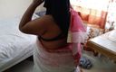 Aria Mia: Desi Hot Stepmom Gets Stuck While Sweeping Under the Bed...