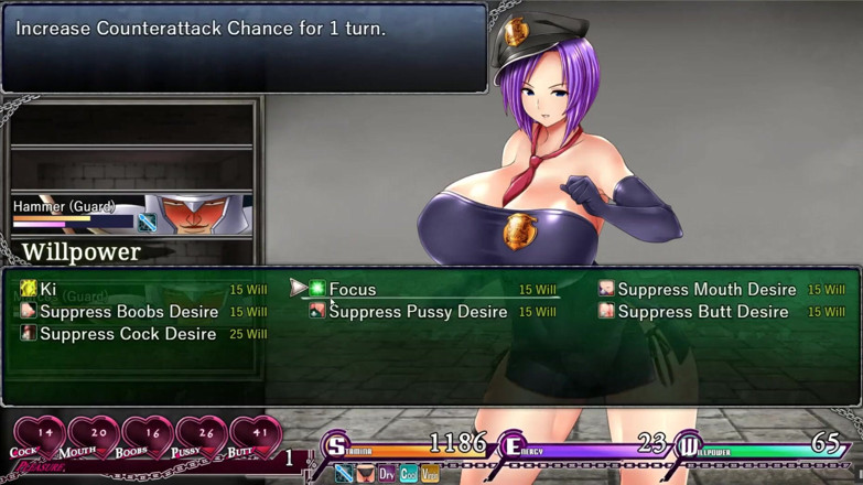 Cumming Gaming: Karryn's prison silent walkthough [PornPlay Hentai game] Ep.8 love to be...