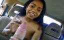 Java Consulting: Cute latina gives amazing pov in car