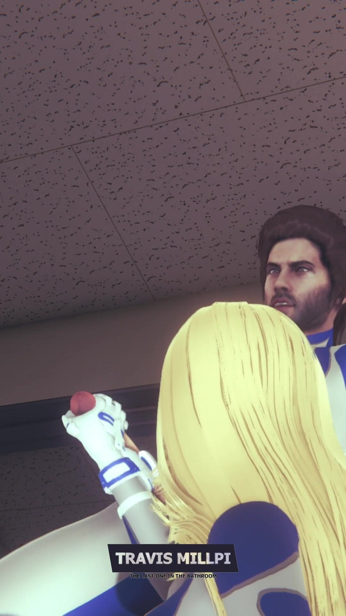 TravisMillpi: La donna invisibile viene scopata con un cazzo elastico 2
