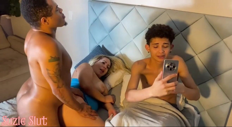 Suzie Hard Anal: Naughty Stepmom Fucks Hot Anal in Front of Stepson Teasing...