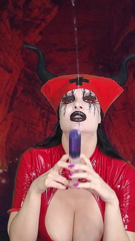 Succubus anální šukání sestry, creampie kundička, posedlé stříkání
