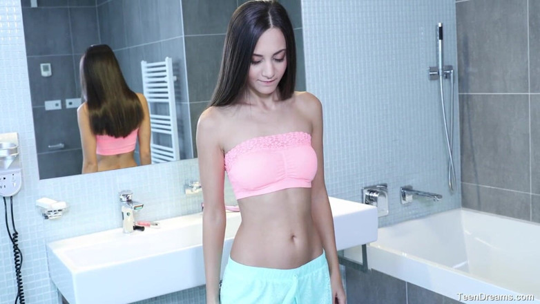 Teen Dreams: Shrima Malati Takes It All off in the Bathroom for...