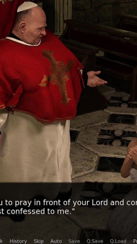 Project Myriam #2 - Hot wife wash sins in church with priest's sperm - 3d hentai game