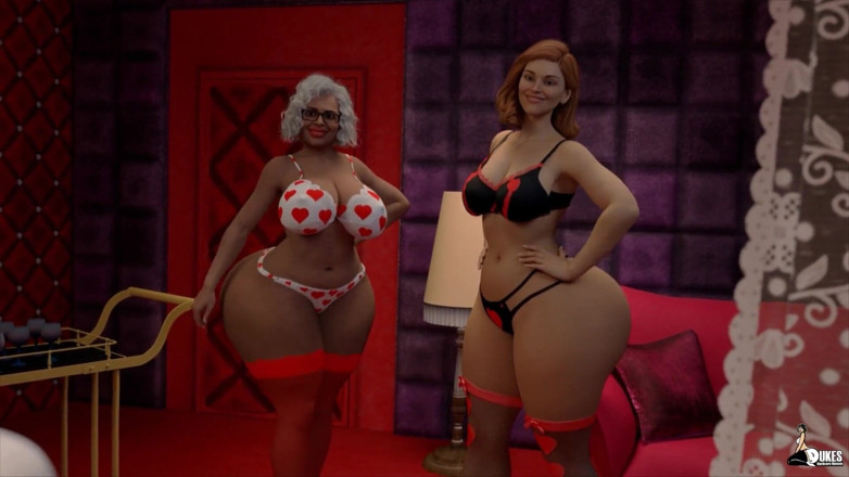 Dukes Hardcore Honeys: สาว MILF เซ็กซี่กับคุณยายหุ่นโคตรดี ร่วมทีมอมควยดำยาว