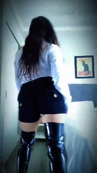 Kinky Lyrical in Thigh High Boots