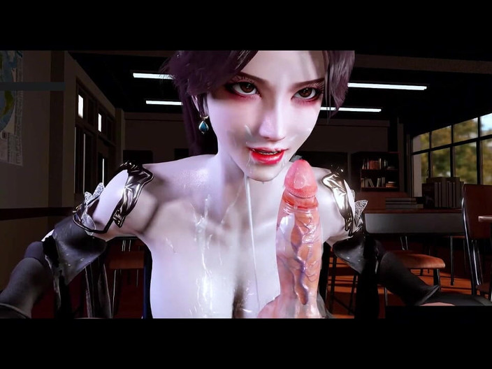 X Hentai: Piksel diyarı tanrıçası: hareket halinde baştan çıkarma - 3 boyutlu animasyon hentai