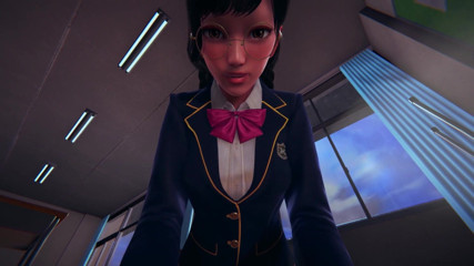 Waifu club 3D: Dva катається на вашому члені, відео від першої особи
