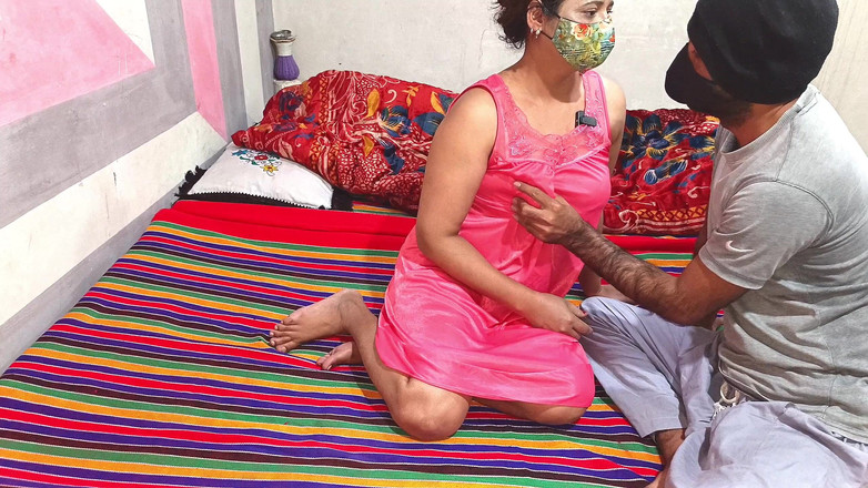 Pakistani CoupleX: Indische Desi Bhabhi neukte haar man op zijn hondjes met...