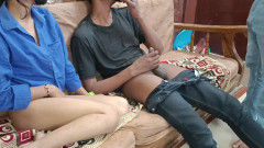 HousewifeGeeta: Suami mergokin istrinya dientot sama abang tirinya sebelum pantatnya dientot...