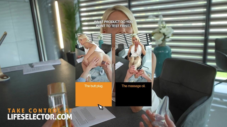 LifeSelector: Porno en POV, Tiffany Rousso, cougar séduisante, vous séduit pour...