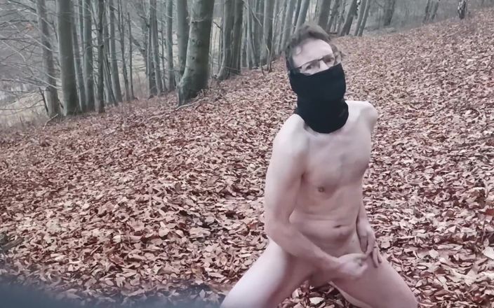 kickerscooter: Prawdziwy mężczyzna amator na zewnątrz masturbacja