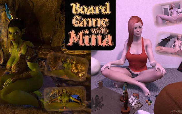 TheDinoDidIt regular: Board Game with Mina