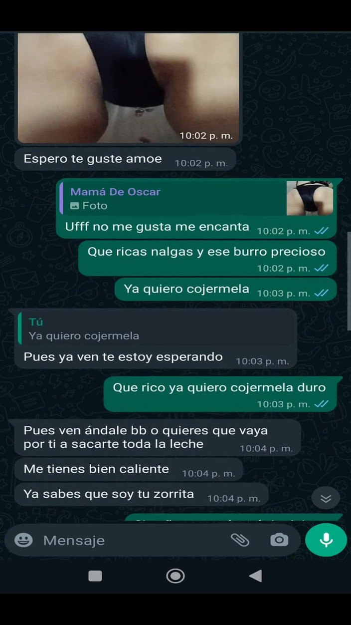 Mexicasero: 和我朋友奥斯卡的老板聊天，我会再次操她