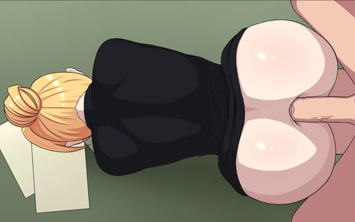 LoveSkySan69Real: Entrenador Kunoichi - entrenadora de Ninja Naruto - parte 109 - secretaria de sexo...
