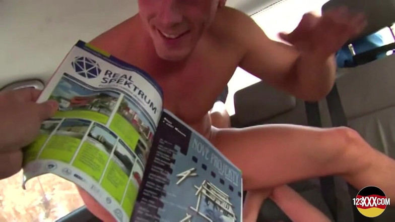 123XXX - Fucked Amateurs in Germany!: Sie wartete eifrig darauf, in einem van gefickt zu werden