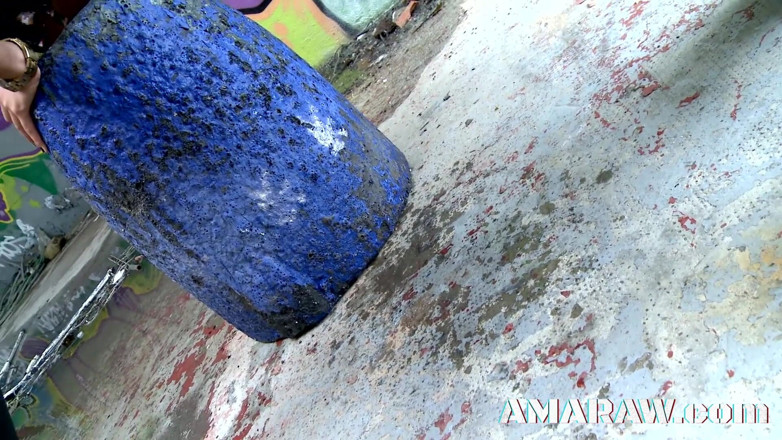 Amaraw: Anal for brunette Afra Red who loves dirty facials