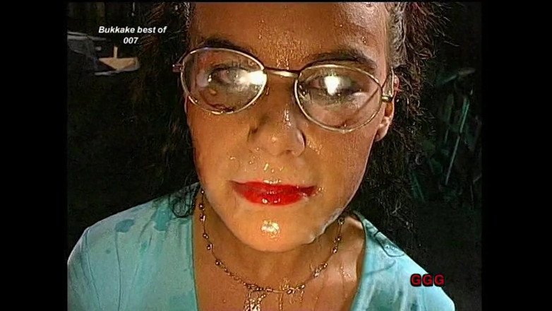 German Hardcore Gangbang: Ggg - Milky Mayhem on Her Face