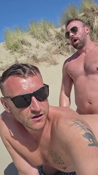 Schneller fick am strand