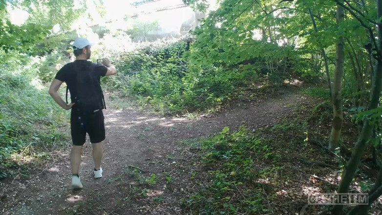 GAYheim: Arab Teen Migrant Jerks off in the Forest After Football...