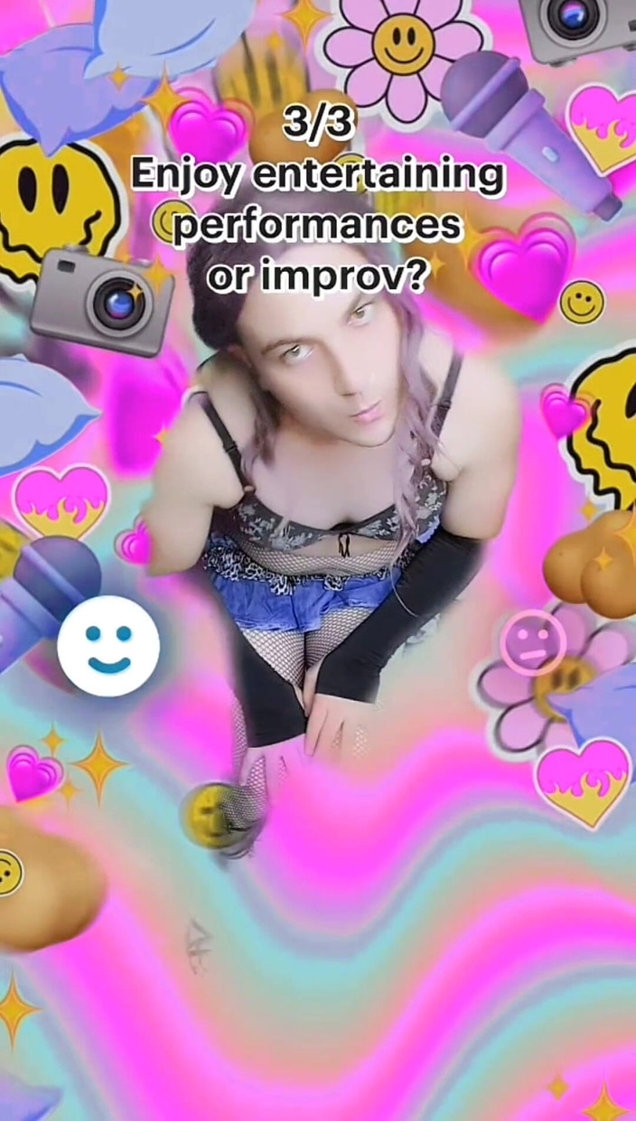 Kitty_Cross: Linda compilación de crossdresser con culona femboy casera