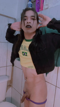 She Is a Slut in Panties Cock Delight Carla Woman Transvestite